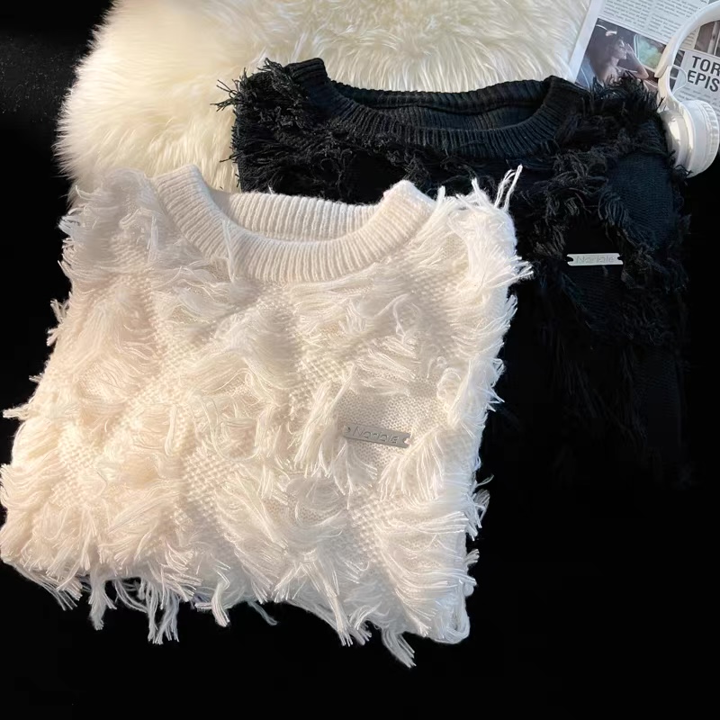 Golden hour fluffy sweater SSZZ453 images